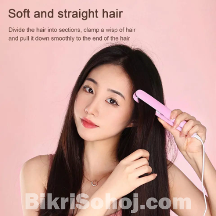 PORTABLE HAIR IRON HAIR STRAIGHT